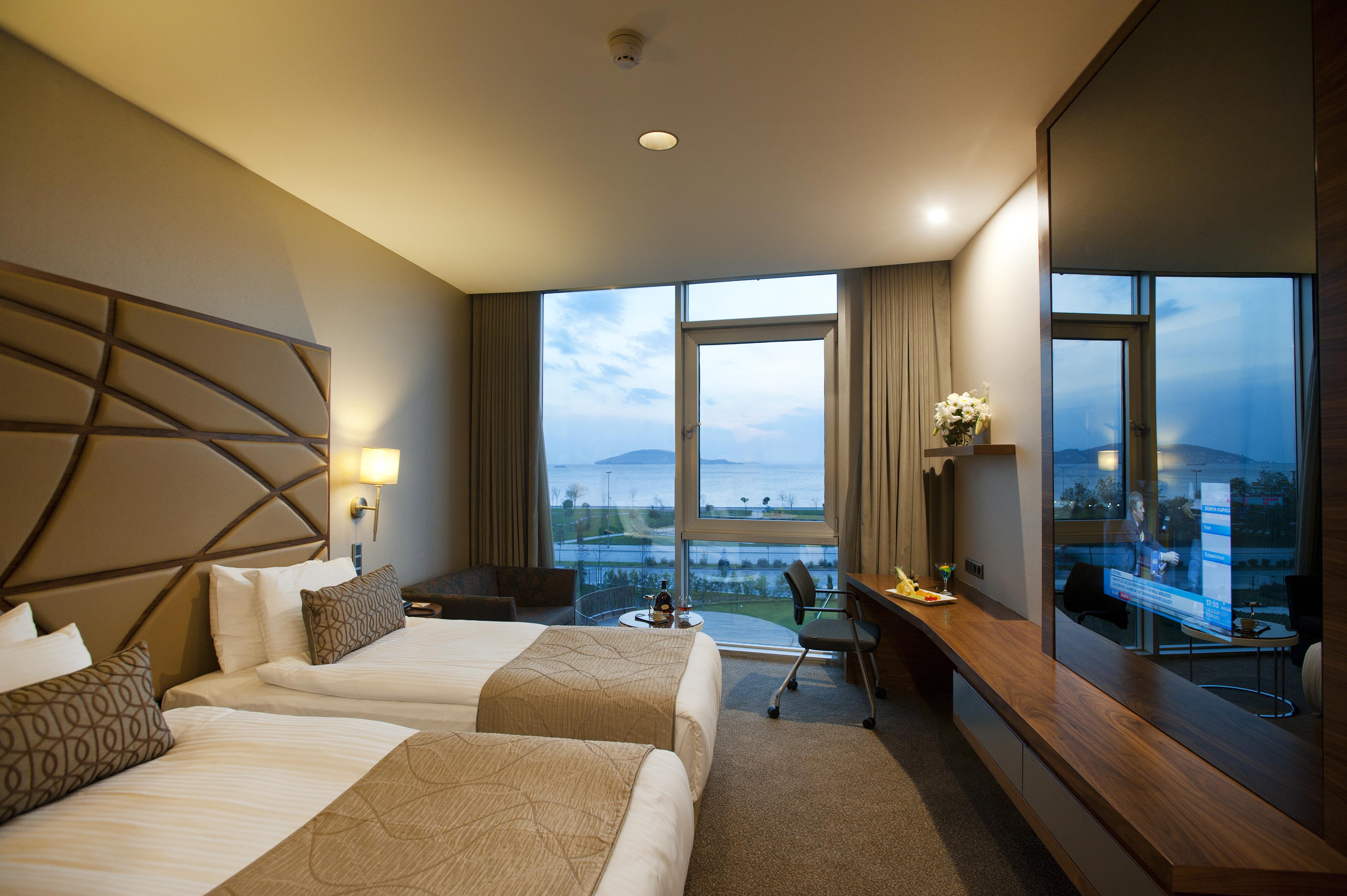 Cevahir Hotel Istanbul Asia Istambul Exterior foto A room at the hotel